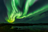 8. Northern Lights at Hidden Lake Territorial Park, Northwest Territories